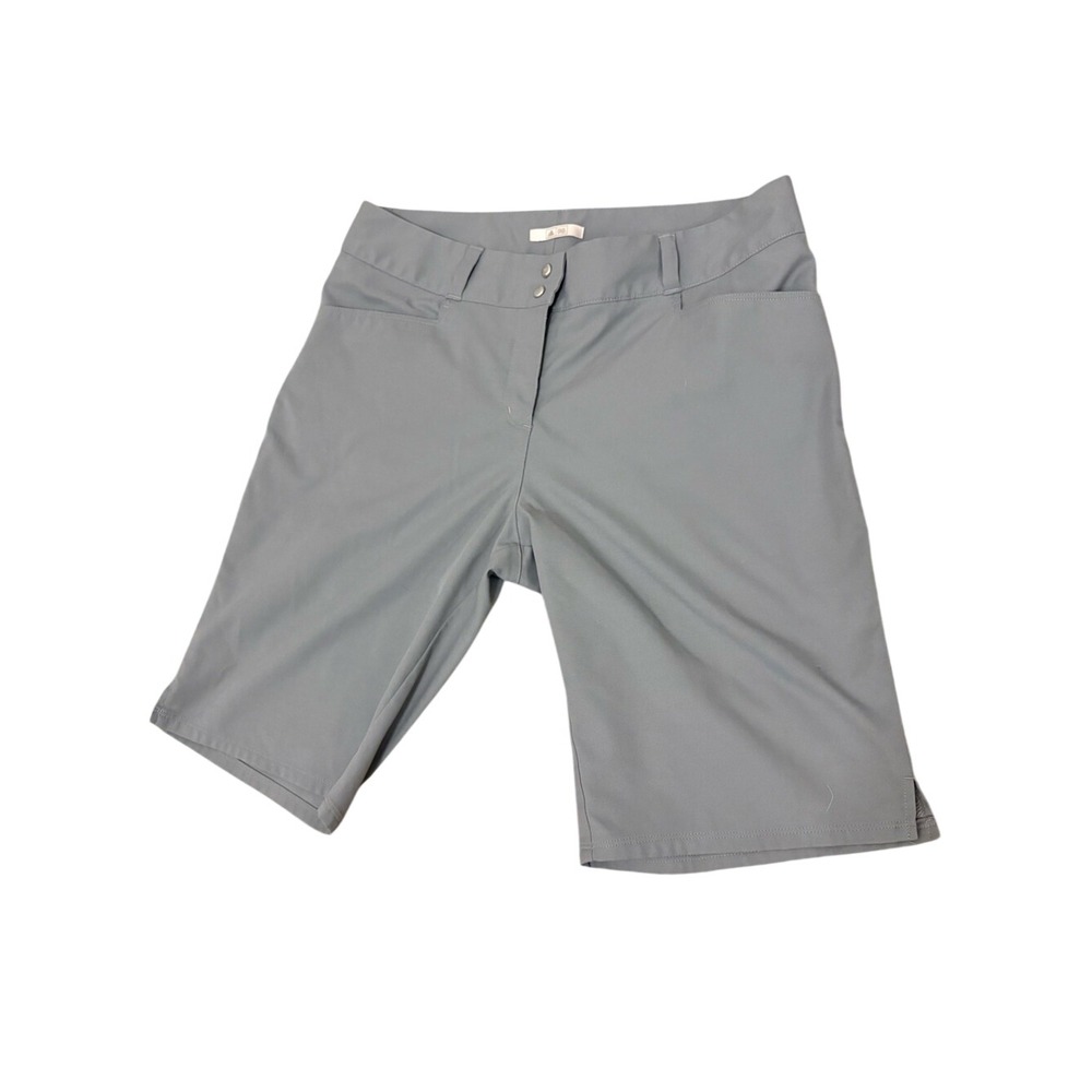 adidas Women's Light Blueish‎ Gray Shorts